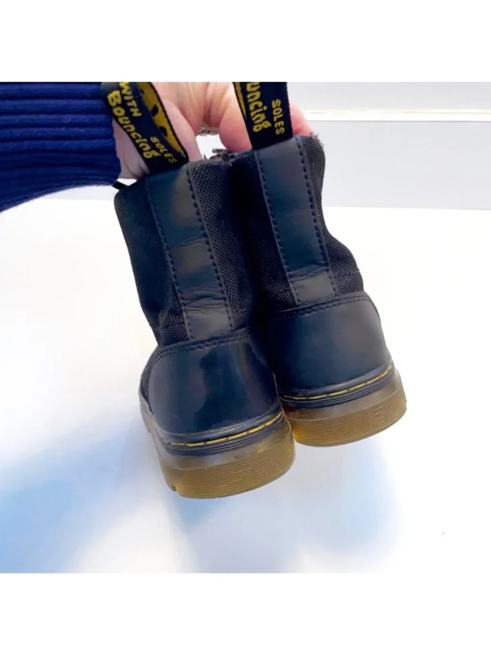 Dr. Martens Combs Boots, Size 4